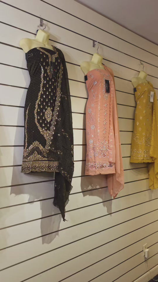 1. Mix and match Unstitched suits.