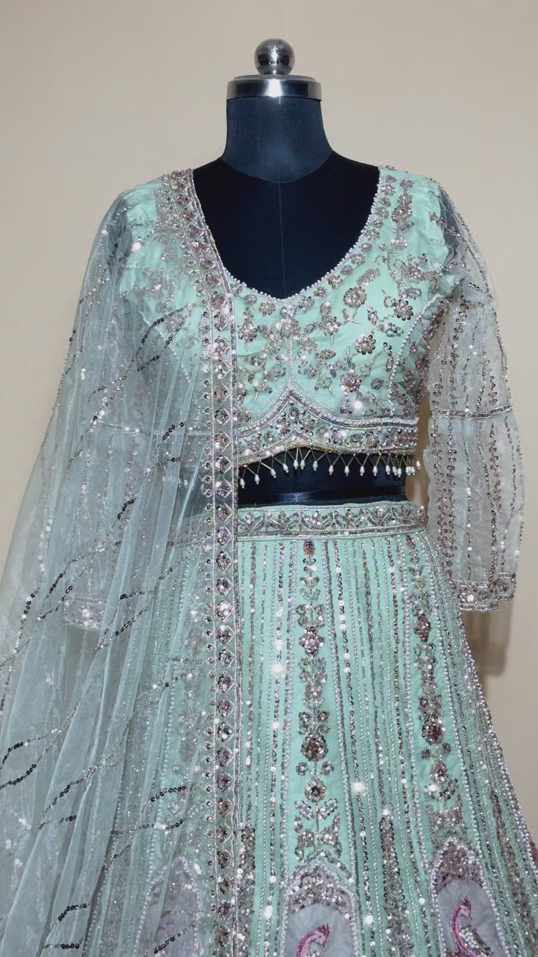 Shubh Labh — Exp 10 — Color D — Original lehenga product video