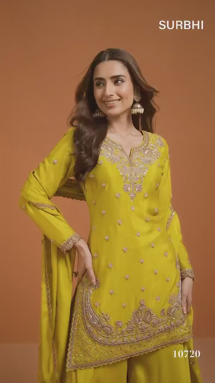 Surbhi 10720 Mustard Yellow – original product video