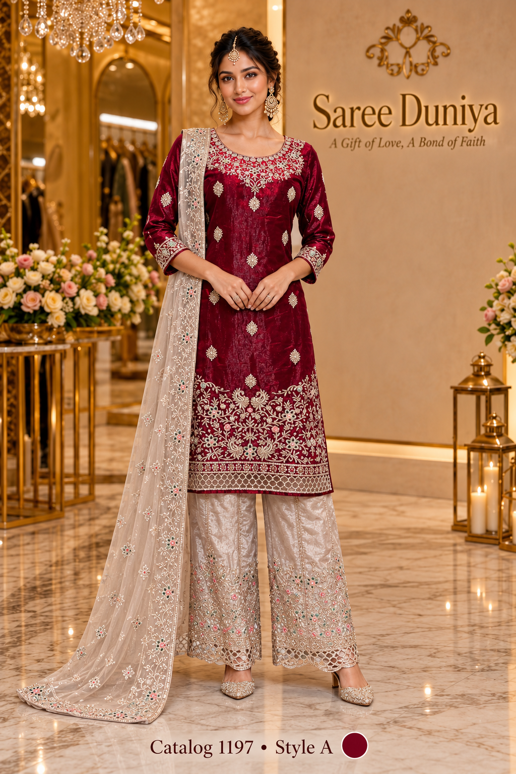 Catalog 1197 Style A - AI-assisted model styling image based on clearer supplier reference