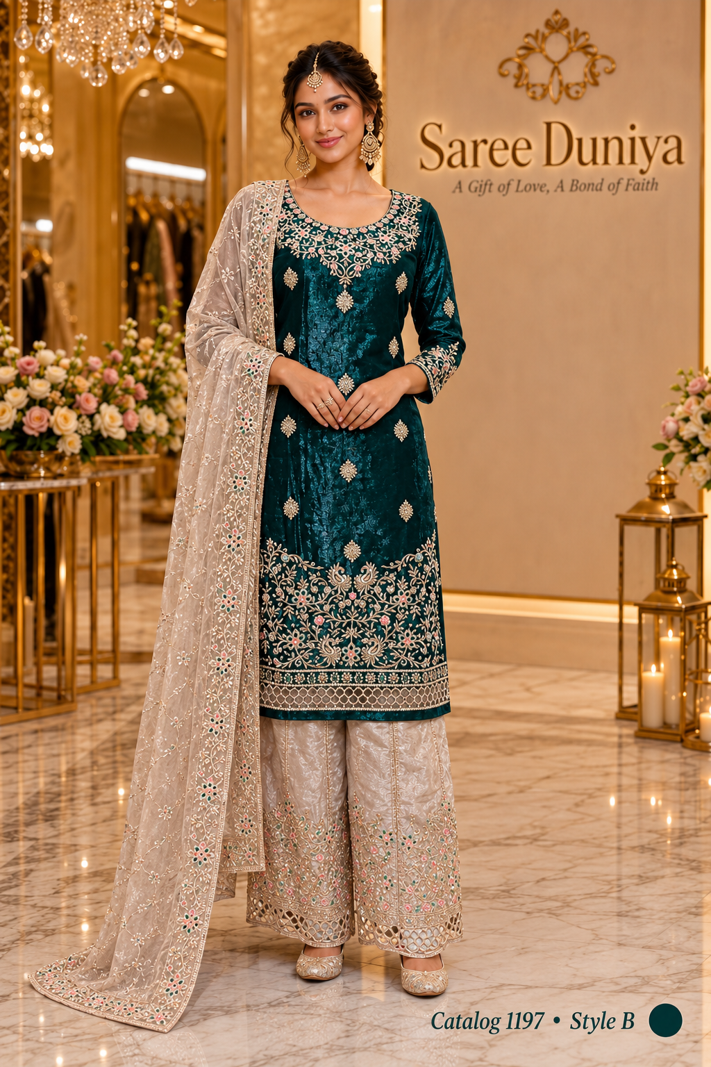 Catalog 1197 Style B - AI-assisted model styling image based on clearer supplier reference