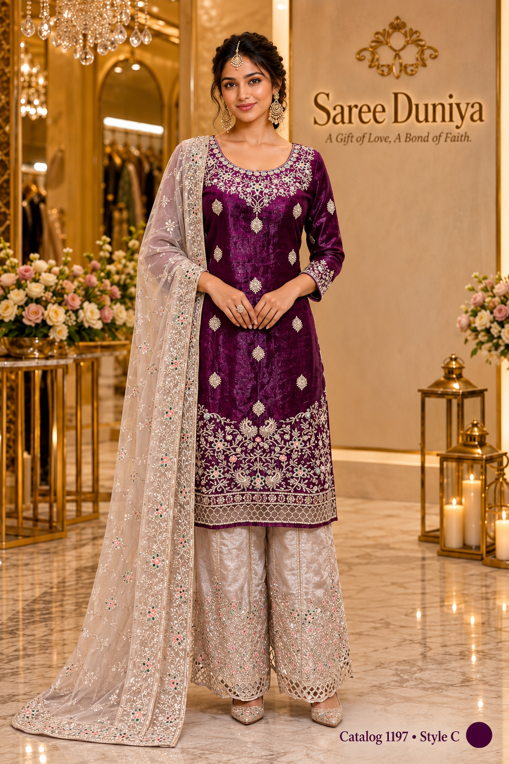 Catalog 1197 Style C - AI-assisted model styling image based on clearer supplier reference