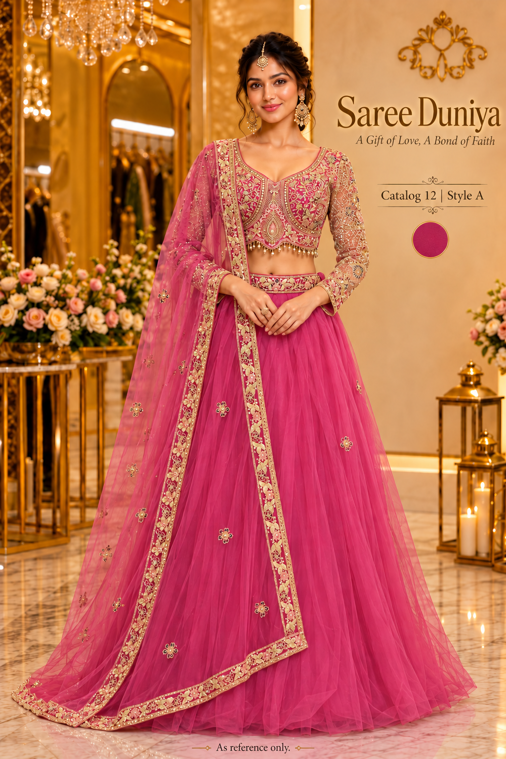 Catalog 12 Style A — model image, as reference only