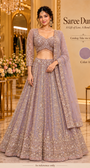 Take me to Italy Color A - lavender-mauve lehenga, AI-generated model reference